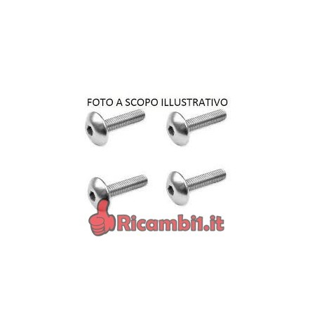 KIT VITI CUPOLINO SILVER HONDA KAWASAKI N.8