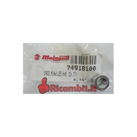 MALAGUTI RICAMBIO MINARELLI 4903460 DADO M10X1,25 HB CY50