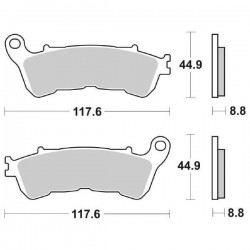 PASTIGLIE FRENO SBS 192 CT...