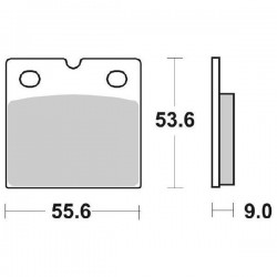 PASTIGLIE FRENO SBS 506 HF...