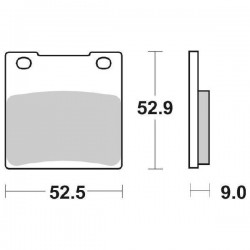 PASTIGLIE FRENO SBS 556 HF...