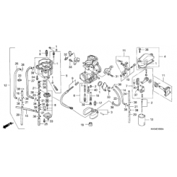 HONDA COPERCHIO CARBURATORE