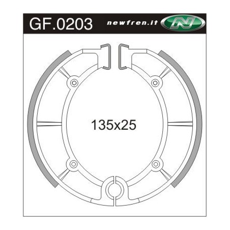 GANASCESST LOW RIDER 125	1983 - Freno posterioreSST ruota raggi 125	1981 - Freno posterioreXSST 125	- Freno posterioreXSST 250	