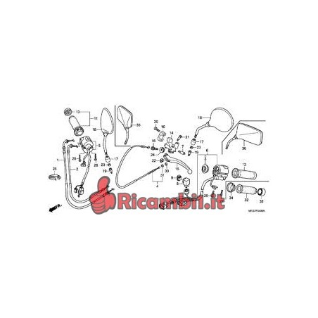 HONDA CAVO COMPLETO FRIZIONE, CABLE