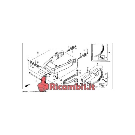 HONDA JOINT.DRIVECHAIN